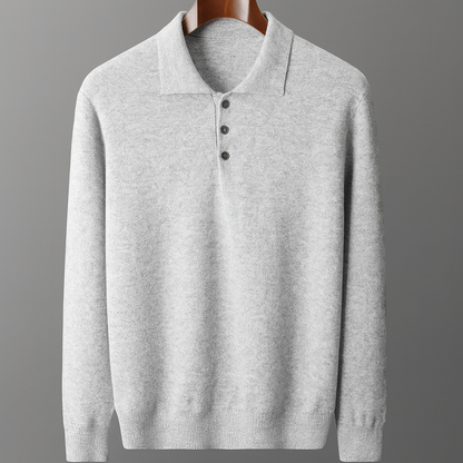 Merino Long Sleeve Polo
