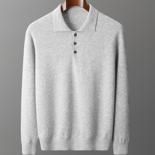 Merino Long Sleeve Polo