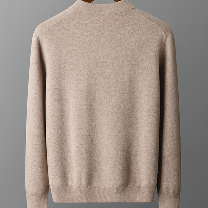 Merino Long Sleeve Polo
