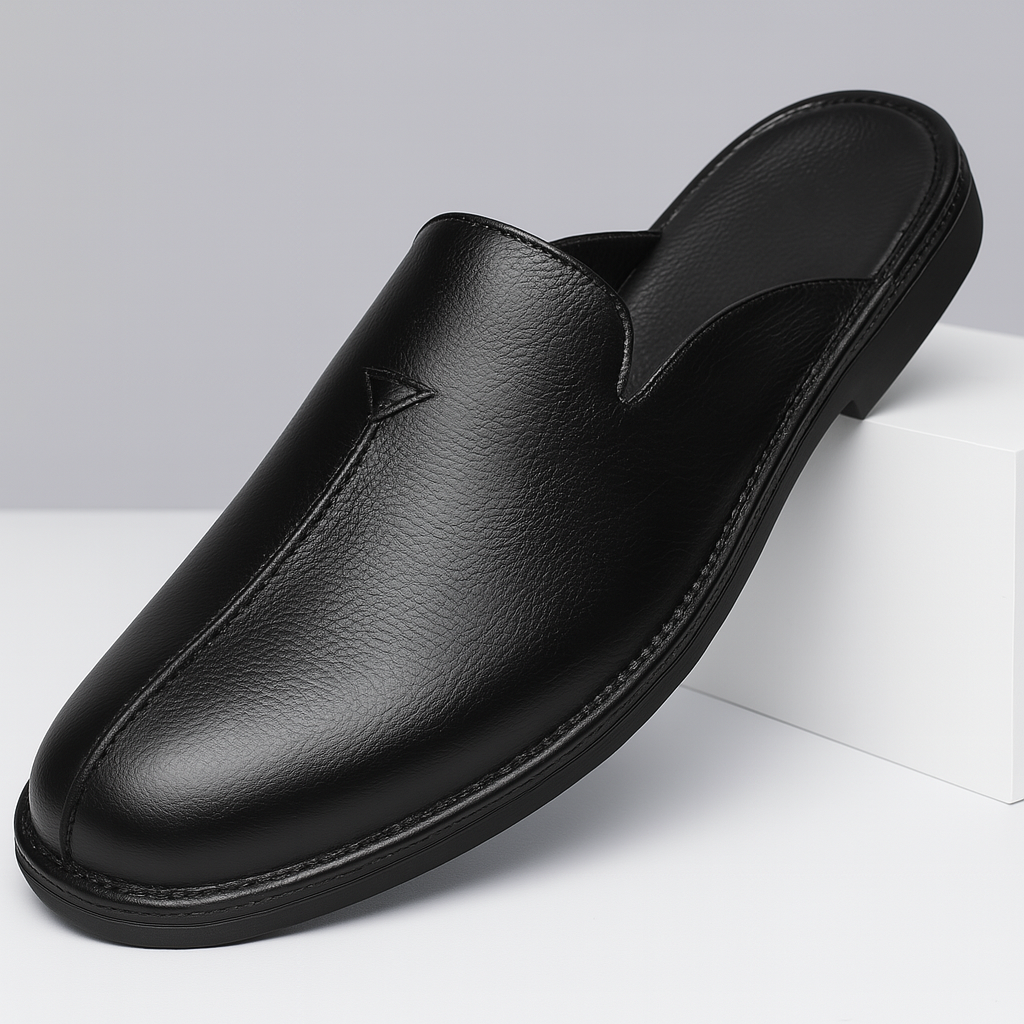 Lorenzo Genuine Leather Slippers