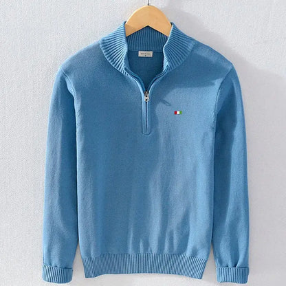 Riviera Quarter Zip Sweater