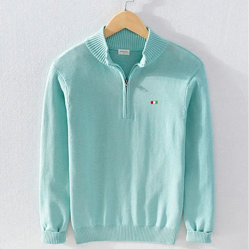Riviera Quarter Zip Sweater