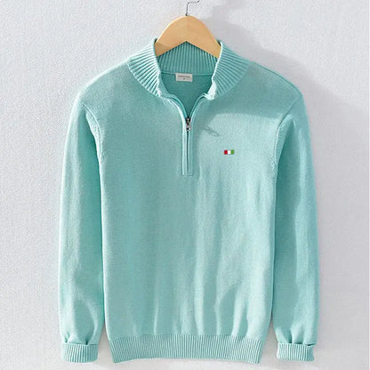 Riviera Quarter Zip Sweater