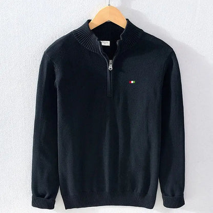 Riviera Quarter Zip Sweater