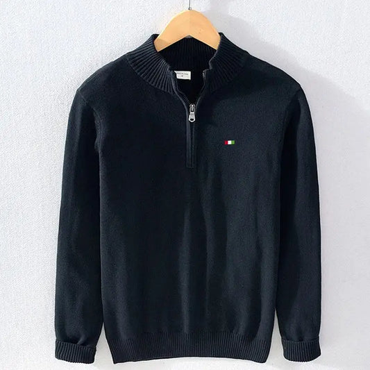 Riviera Quarter Zip Sweater