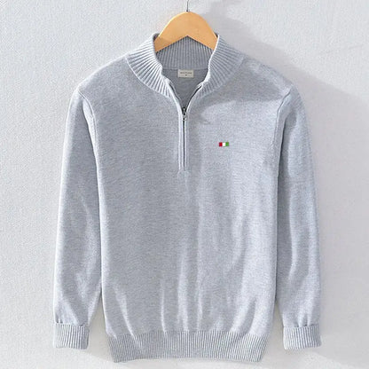 Riviera Quarter Zip Sweater