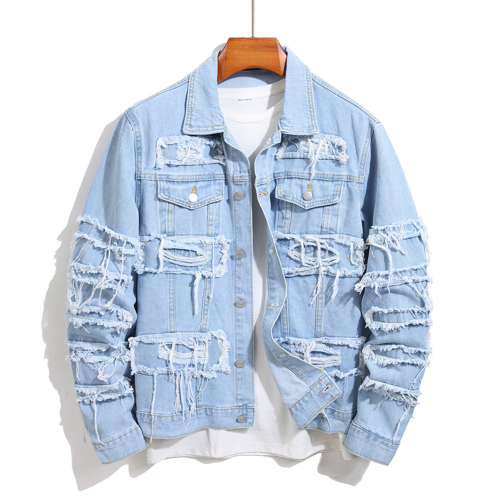 Mercer Fray Denim Jacket