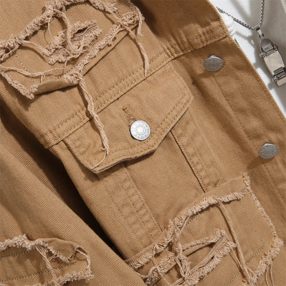 Mercer Fray Denim Jacket