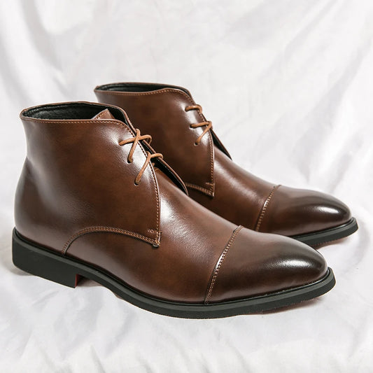 Ashbury Leather Boots