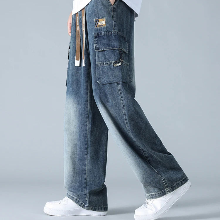 Ader Gradient Cargo Jeans