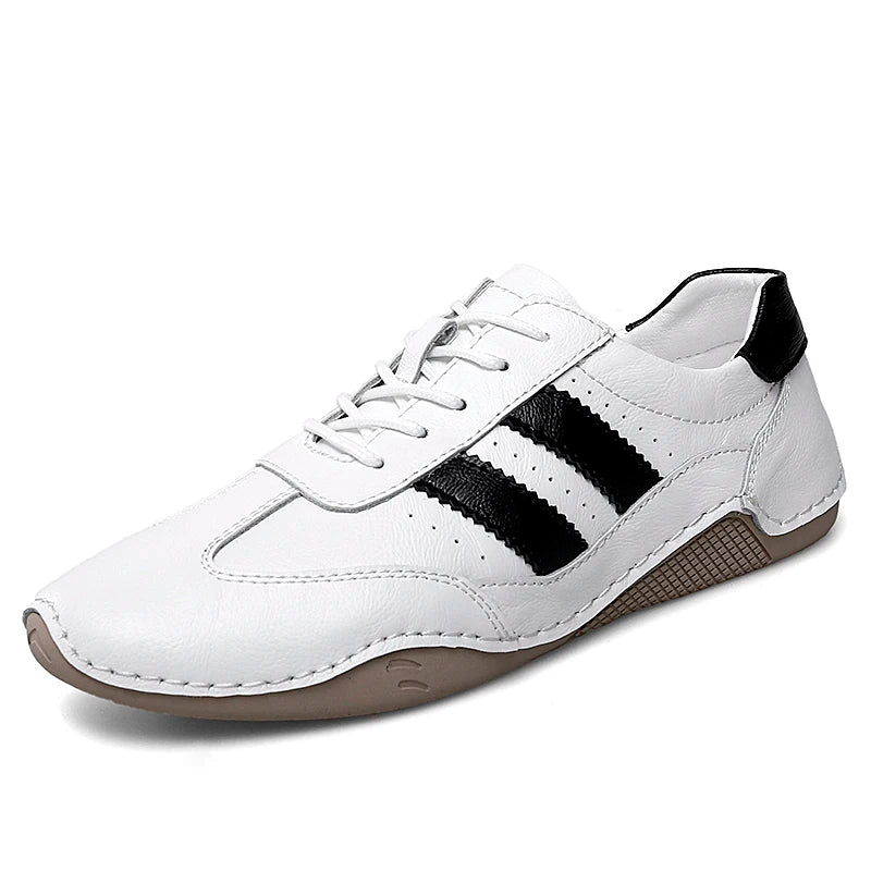 Luciano Italian  Leather Sneakers