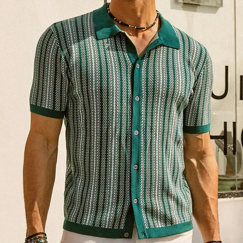 Chevron Polo Shirt