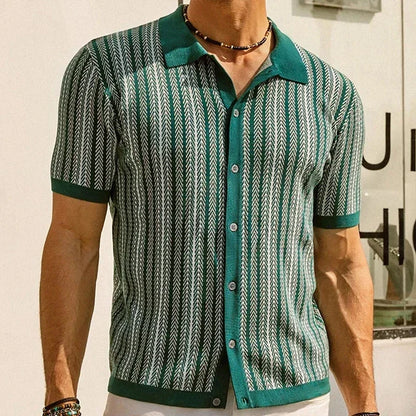 Chevron Polo Shirt