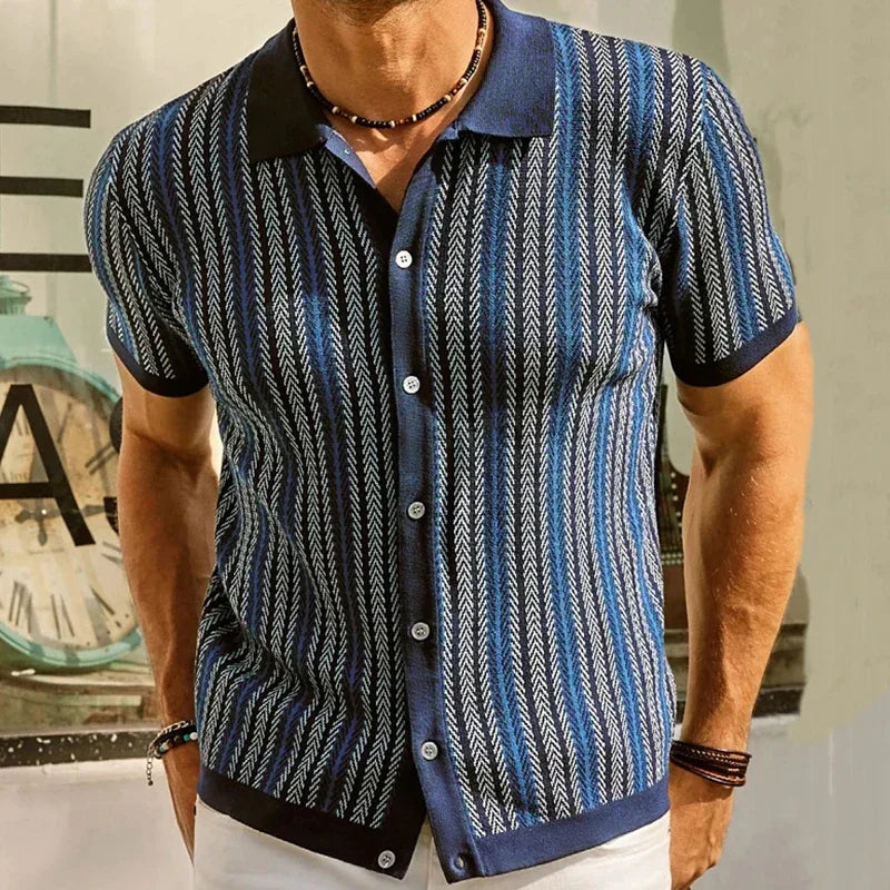 Chevron Polo Shirt