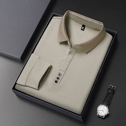 Bellevue Long-Sleeve Polo Shirt