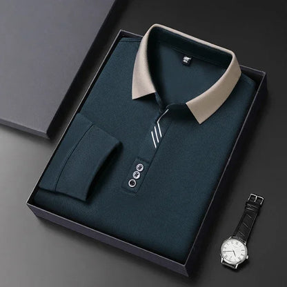 Bellevue Long-Sleeve Polo Shirt