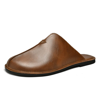 Lorenzo Genuine Leather Slippers