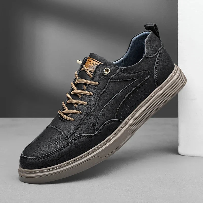 Maverick Genuine Leather Sneakers