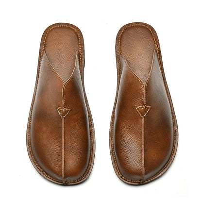 Lorenzo Genuine Leather Slippers