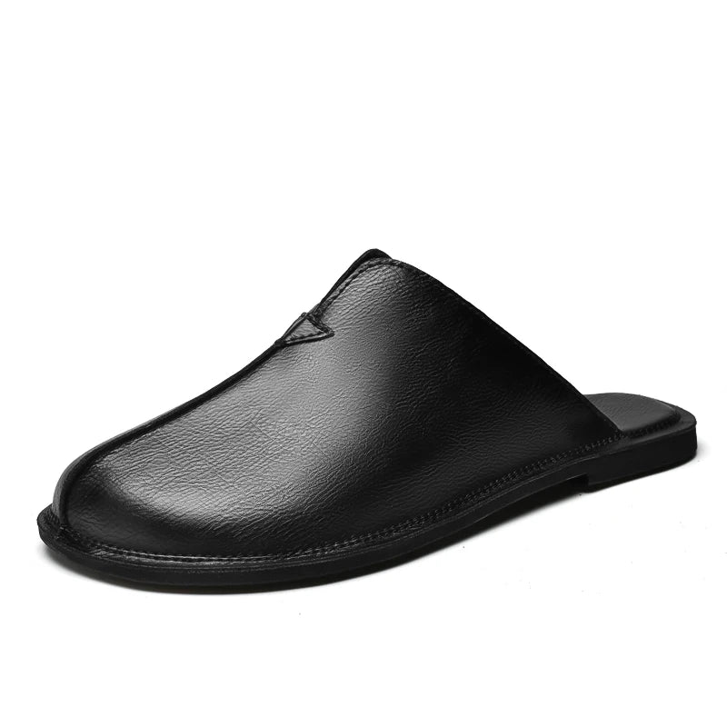 Lorenzo Genuine Leather Slippers