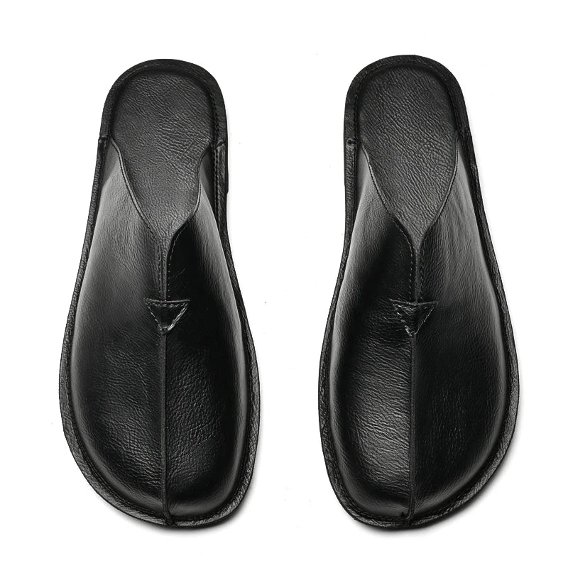 Lorenzo Genuine Leather Slippers