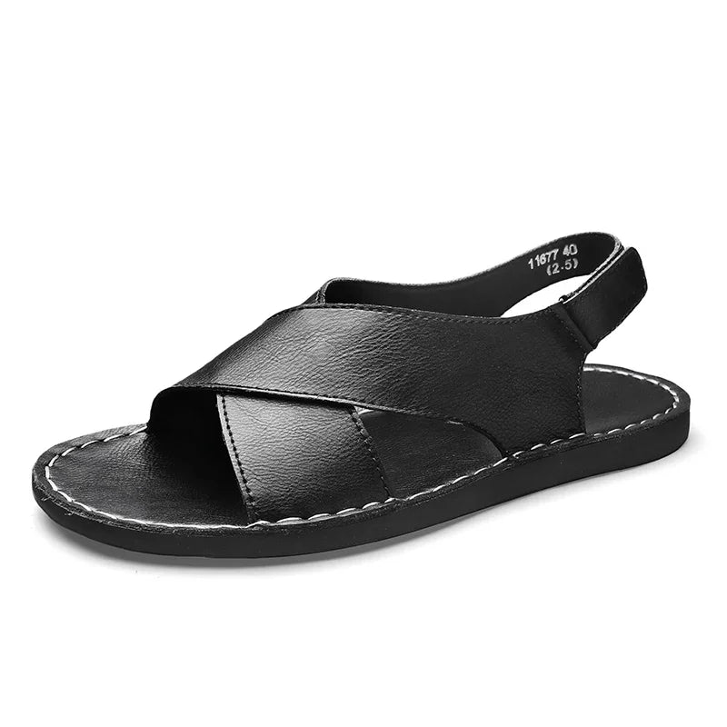 Layton Genuine Leather Sandals