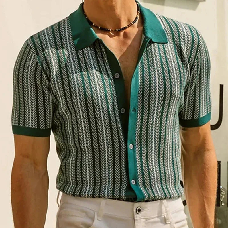 Chevron Polo Shirt