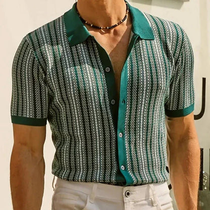 Chevron Polo Shirt