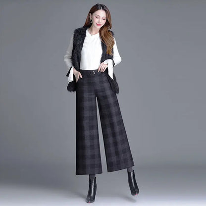 Madison Plaid Trousers