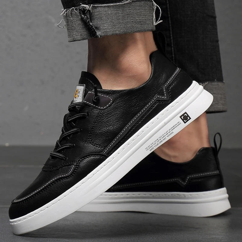 Cavaro Genuine Leather Sneakers