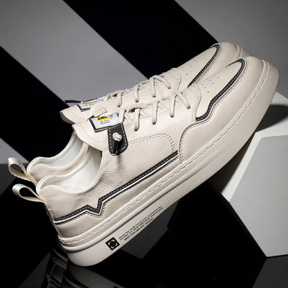Cavaro Genuine Leather Sneakers