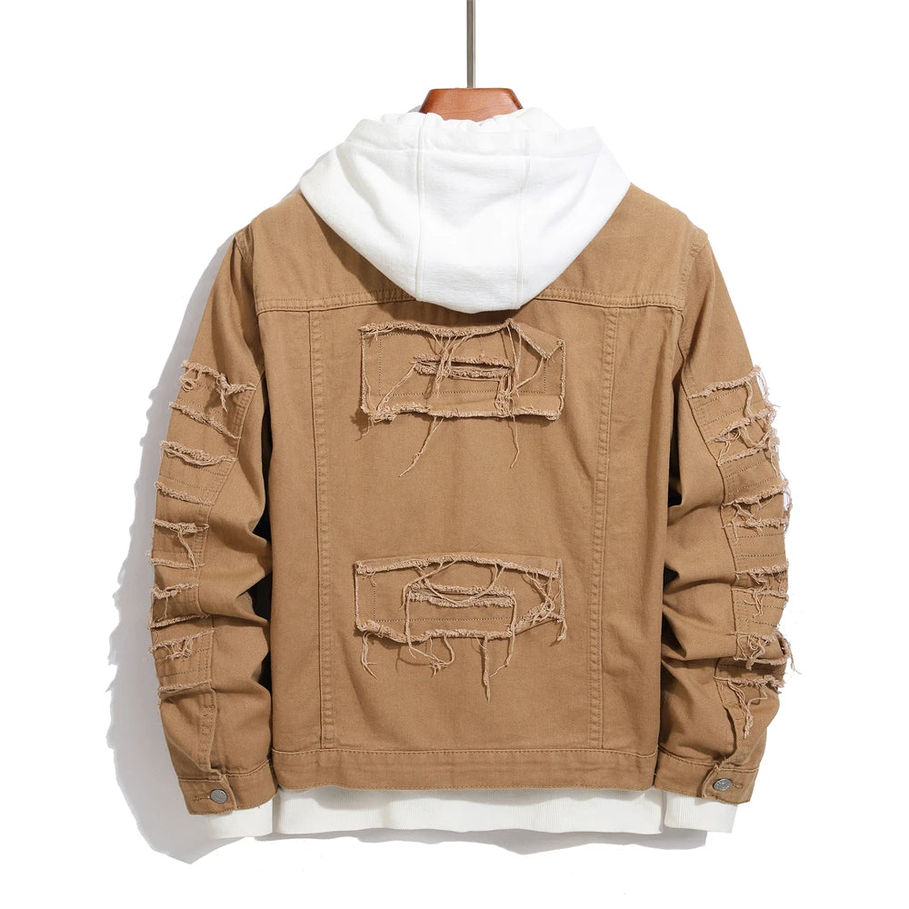 Mercer Fray Denim Jacket