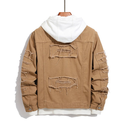 Mercer Fray Denim Jacket