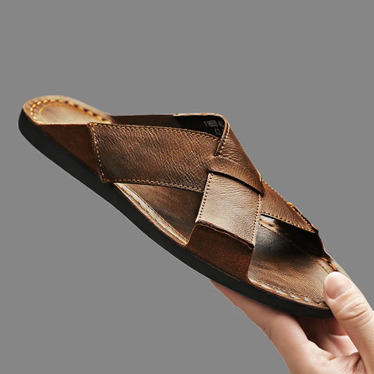 Saville Genuine Leather Sandals