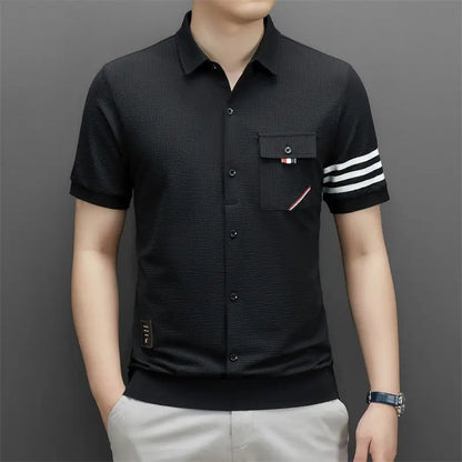 Stratton Knit Polo Shirt