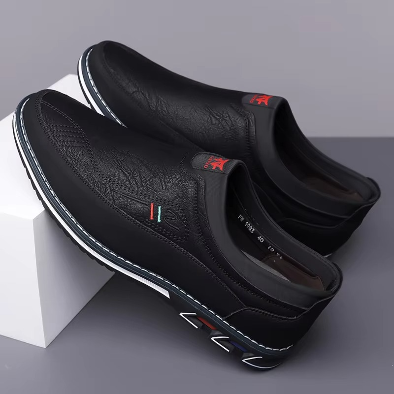 Lorenzo Genuine Leather Sneakers