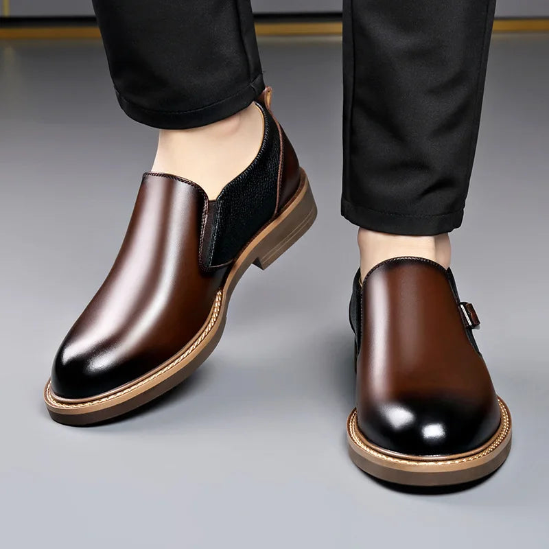 Brunetti Genuine Leather Loafers