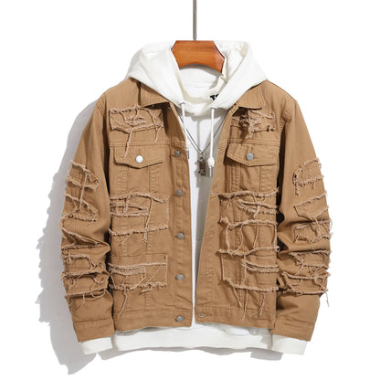 Mercer Fray Denim Jacket