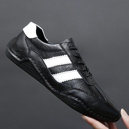 Luciano Italian  Leather Sneakers