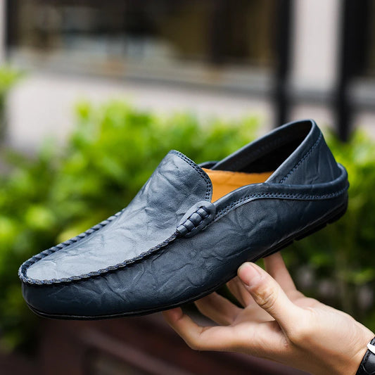 Giovanni Leather Loafers