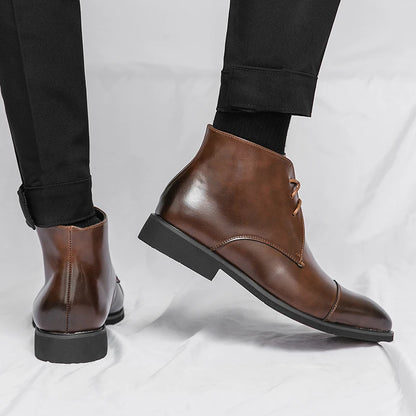 Ashbury Leather Boots