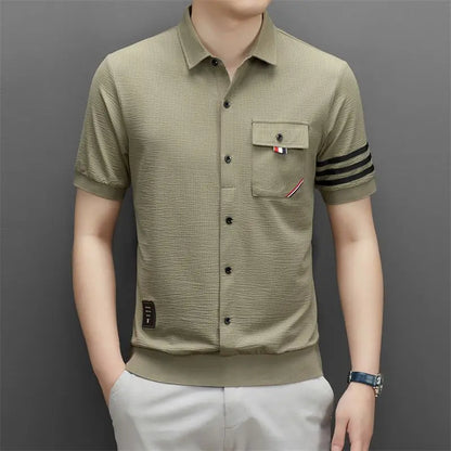 Stratton Knit Polo Shirt