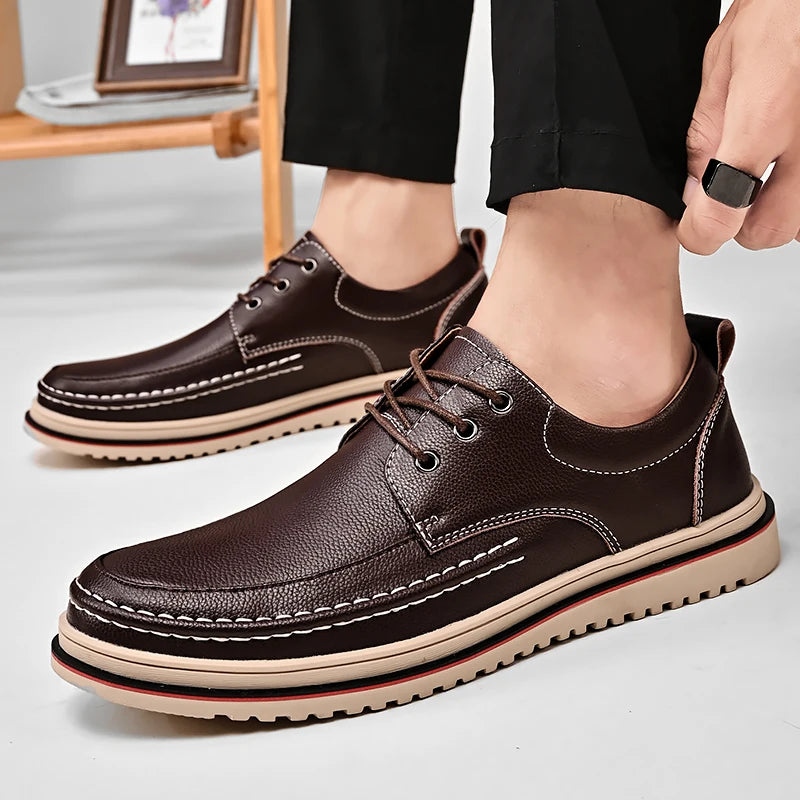 Huxley Leather Sneakers