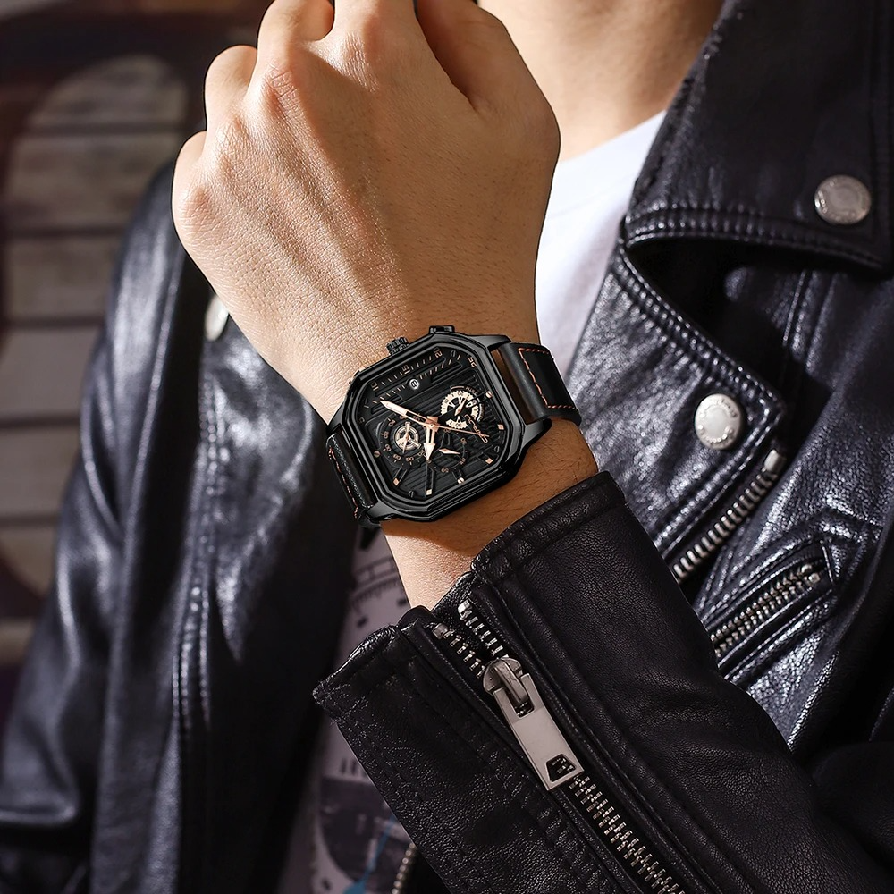 Grand Noir Quartz Watch