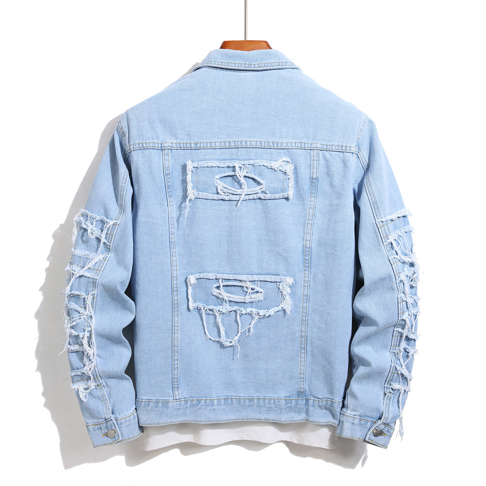 Mercer Fray Denim Jacket