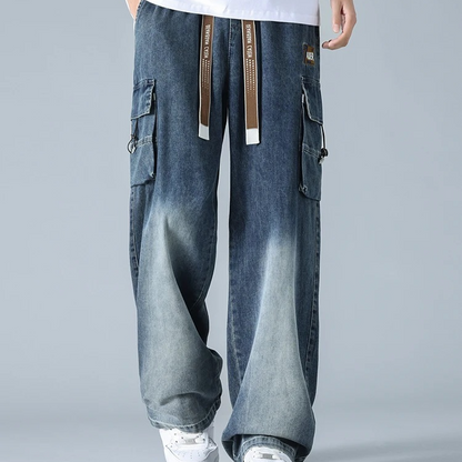 Ader Gradient Cargo Jeans