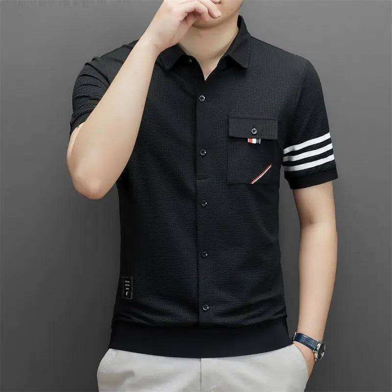 Stratton Knit Polo Shirt