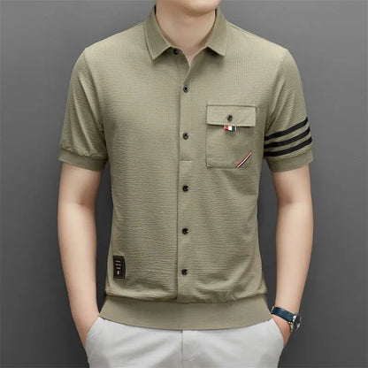 Stratton Knit Polo Shirt