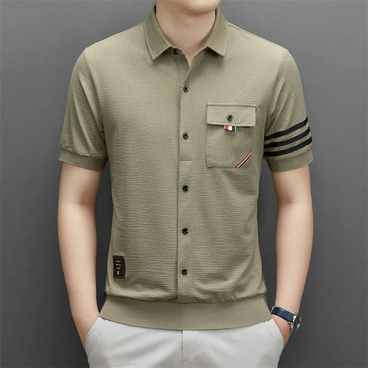 Stratton Knit Polo Shirt