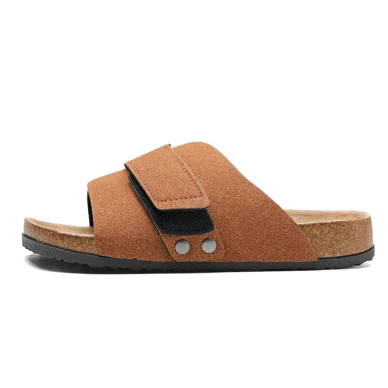 Portland Suede Slides